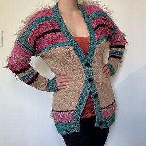 Mink Pink Fuzzy Cardigan